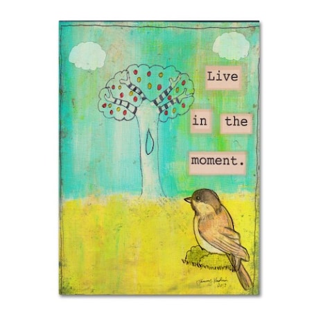 Tammy Kushnir 'Live In The Moment' Canvas Art,24x32